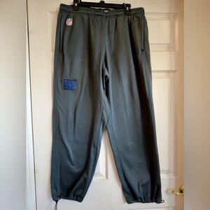 Nike NFL OnField Apparel NY Giants Therma-Fit Jogger Sweatpants Sz XL EUC